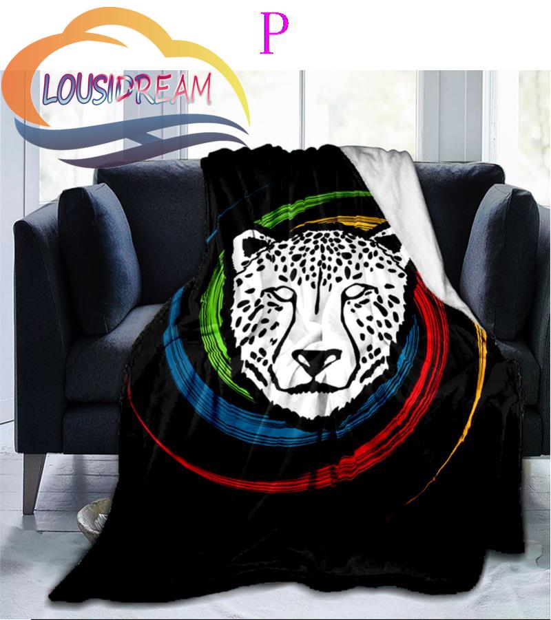 Пушистое одеяло с изображением леса, гепарда и леопарда, фланелевое теплое мягкое плюшевое одеяло для дивана-кровати, плюшевое одеяло