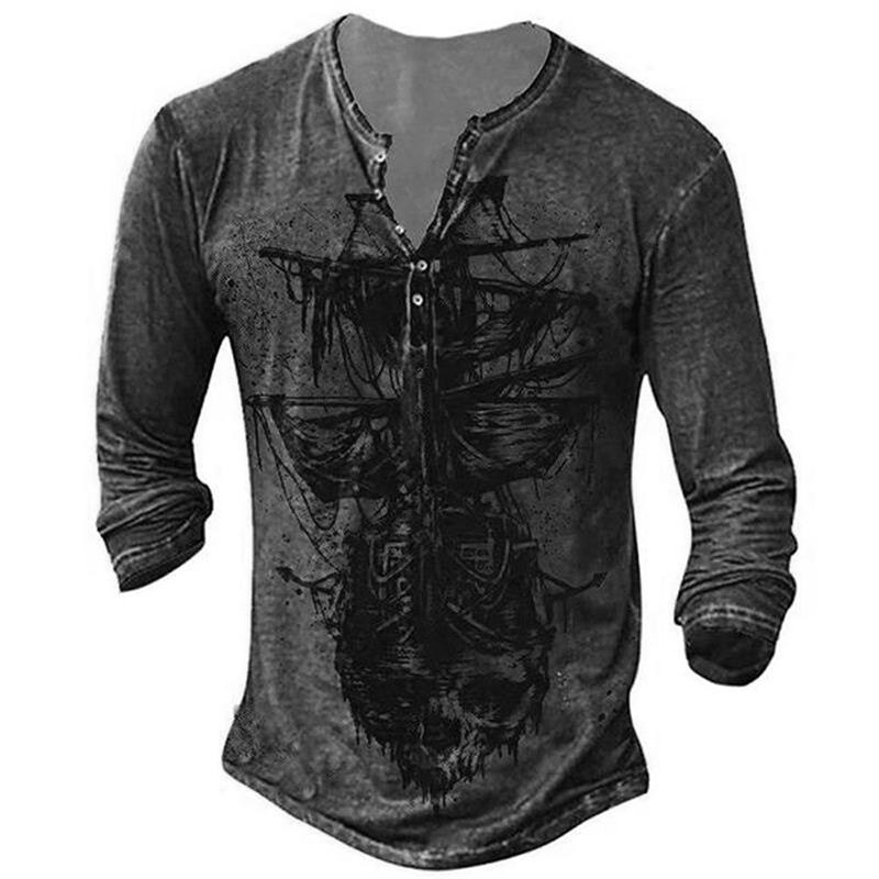 Men Casual Fashion Autumn New 3D Digital Print Sport T Shirt Men Tops T Shirt