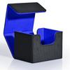 PU Trading Card Deck Box Large Capacity Deck Storage Box  Collectible Game Card