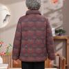 Yonghua Women's Plush Stand-Collar Padded Winter Jacket
