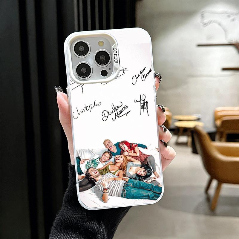 F-Fashion RBD R-Rebelde Мягкий чехол для телефона iPhone 15 16 17 Pro Max 17Air 16E 14 Plus 13 12 Mini Ударопрочный чехол Задняя панель