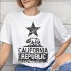 Republic California Accessories Men Women T Shirt Cotton Tee Print Tops Tshirt