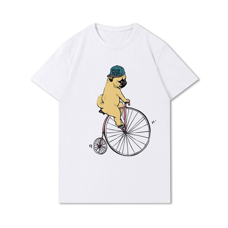 Anime Men T Shirts Retro Funny Meme Trend Y2k Graphic T-shirt Soft Unisex 100% Cotton Tee Male Tops