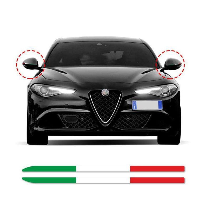 Светоотражающая наклейка на зеркало заднего вида для Alfa Romeo – J37