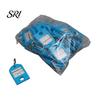High Saturation Color Key Tags 50Pcs Hard Plastic with Replaceable Paper Transparent Label Window Hotel Room Keys Luggage Lockers Labels Heavy Duty