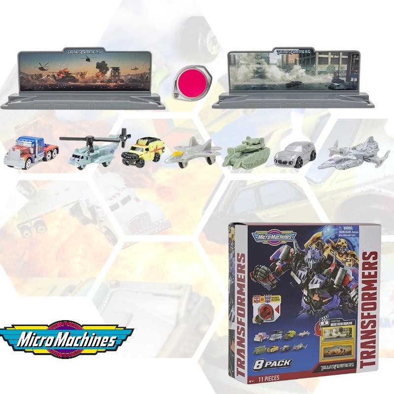 Hasbro Micromachines Трансформеры Бамблби Игрушечная Модель Машинки Для Детей Набор из 8 Машинок
