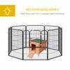 Wooden Outdoor Rabbit Hutch Cage for Small Pet Rodents with Asphalt Roof, Opens Up and Non-Slip Ramp, 42x51x43 cm, Natural