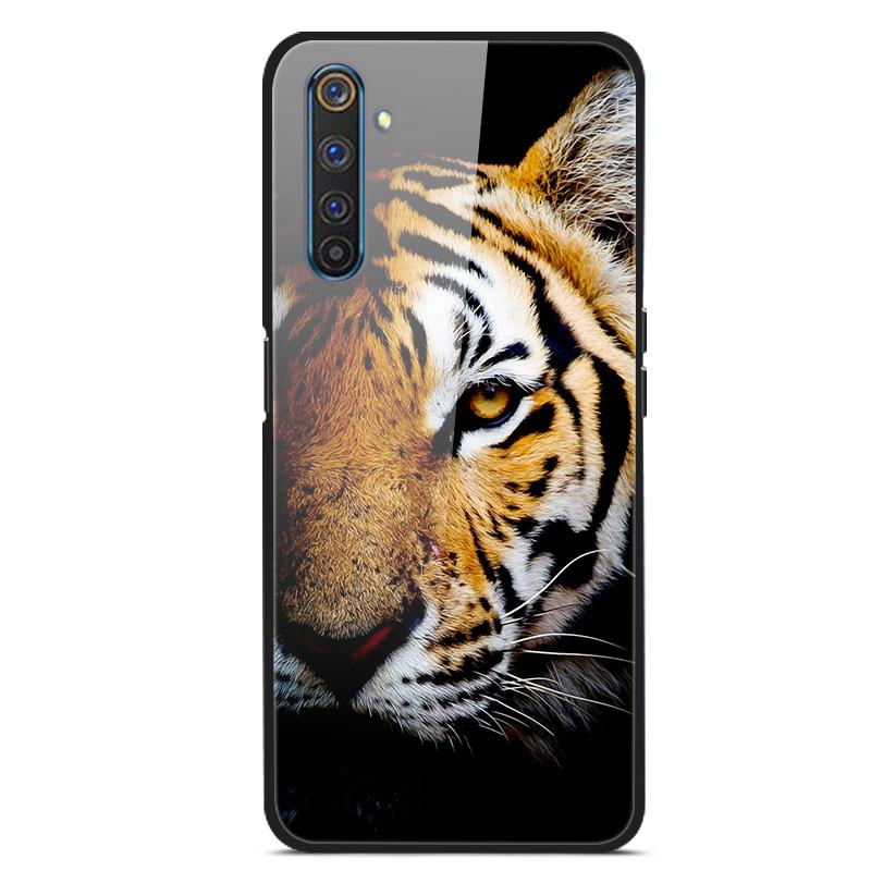 Для OPPO Realme XT Закаленное Стекло Чехол Мягкий Бампер Жесткий Funda Для OPPO Realme 6 Pro Realme X2 XT Чехол для Телефона Realme6 Задняя Крышка