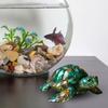 Sea Animal Figurine Simulated Turtle Octopus Statue Sculpture Home Office Desktop Fish Tank Aquarium Decoration Ornament