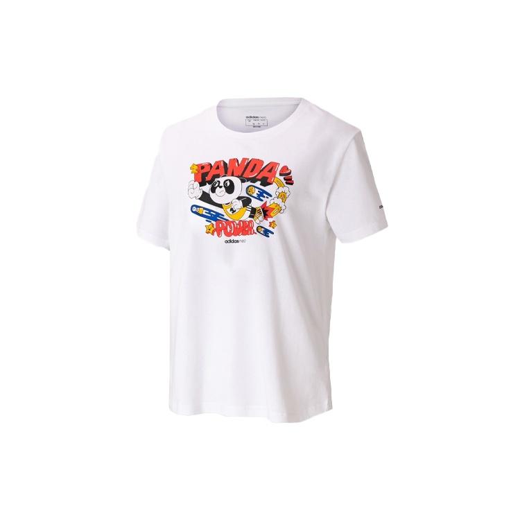 Adidas Neo Regular Sleeve T Shirt Women's White HC3834