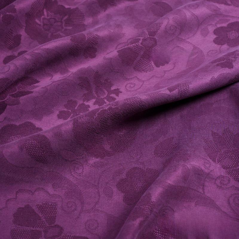 Мягкая Ацетатная Ткань с Эффектом Пескоструйной Обработки, Цветочный Жаккард в Китайском Стиле, Дышащий Рельефный Материал для Шитья Ханьфу Ципао Платье