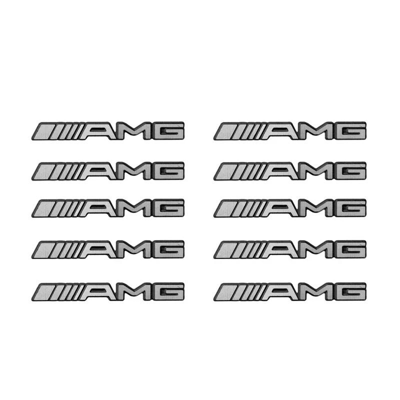 3D Metal Car Audio Styling Sticker Decoration Auto Emblem Decals For Mercedes Benz Amg W205 W211 W204 W212 W176 W221 W169 W177 WM0