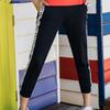 Fila Спортивные брюки с принтом в виде букв, вязаные, зауженные, женские, низ, синие F61W028616FNV