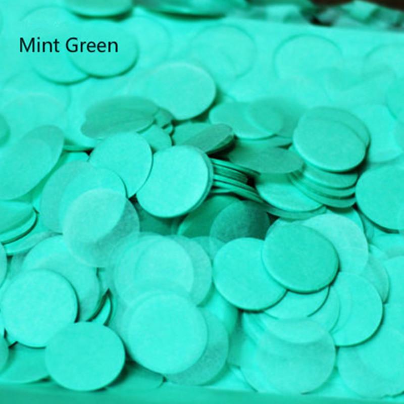 1 дюйм яркие цвета круглые салфетки конфетти посыпает для воздушного шара свадьба день рождения декор