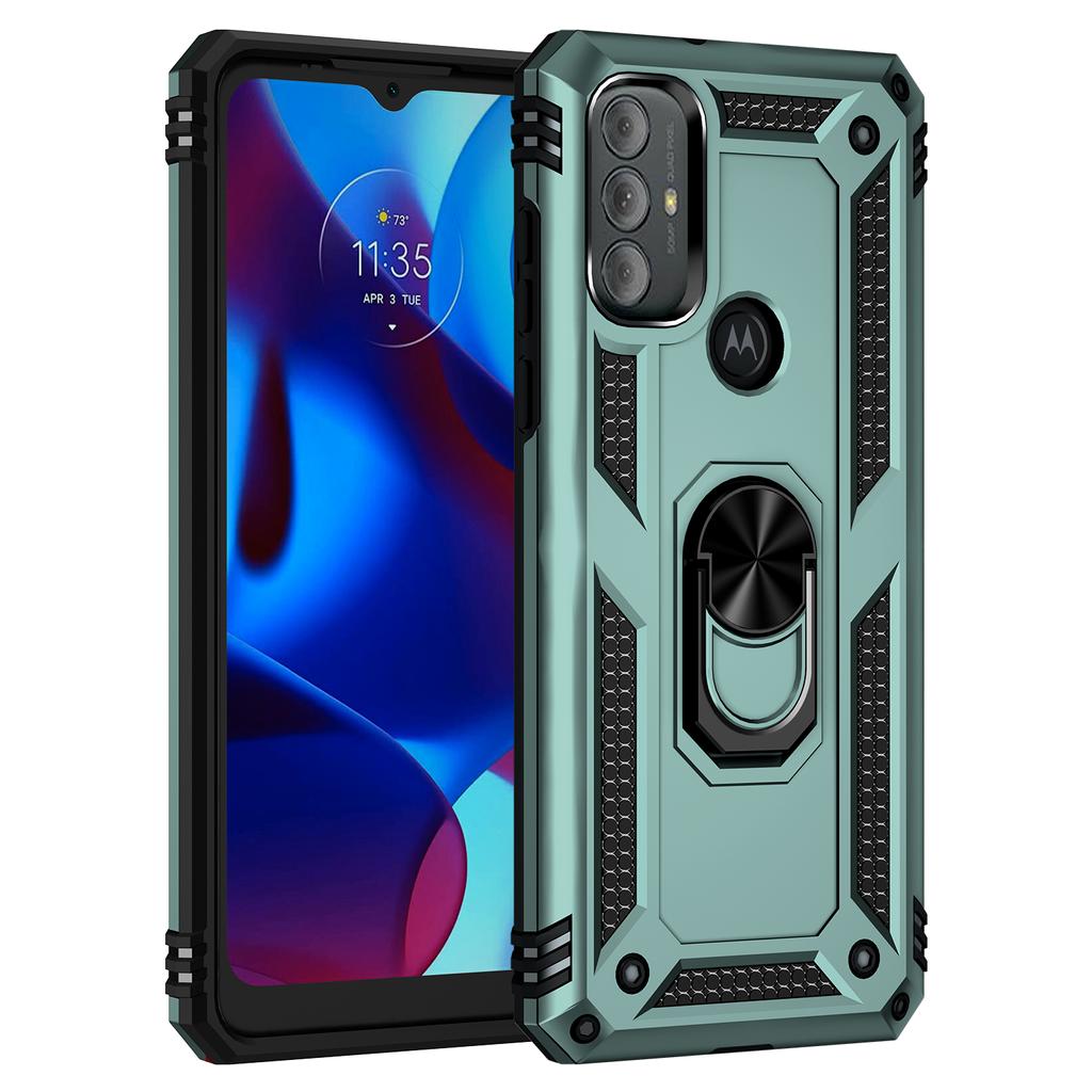 Противоударный чехол для Moto G Power 2022, чехол Moto G Power с кольцом-держателем, деловой чехол для телефона Motorola MotoG GPower Funda Coque