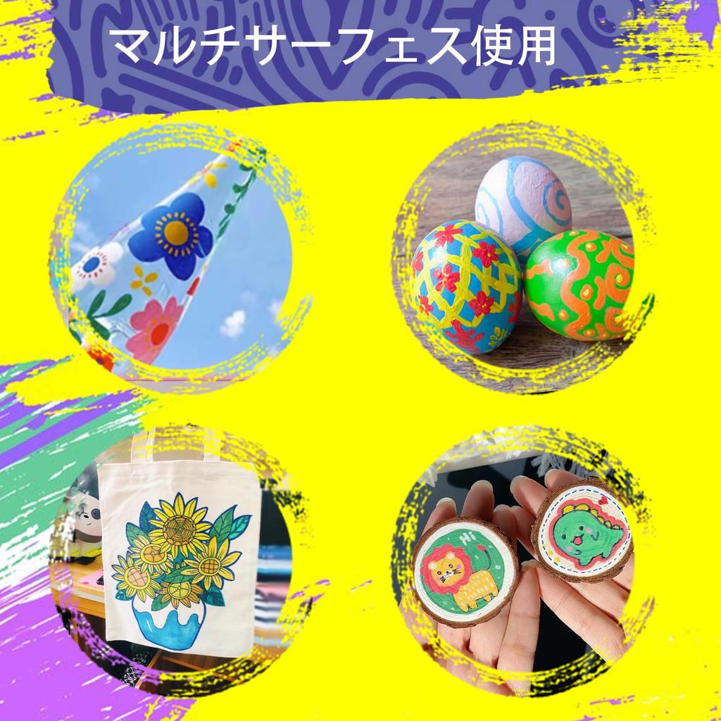 Acrylic Marker 30 Color Thick and Thin Can Be Written On Plastic for Painting Gift Set, Colors, Pen, Water-based Pen, Non-toxic, Waterproof,