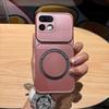 Магнитный чехол из ТПУ с металлическим покрытием для realme 16 Pro 5G Ударопрочный Матовый Мягкий Чехол