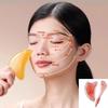 2 шт. SPA Gua Sha Массажная доска Смола Скребок для лица, глаз, шеи, спины, тела, ног Уход за кожей