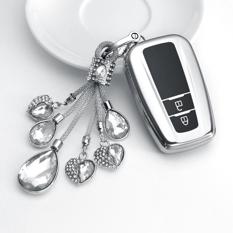 Чехол для ключей Camry Toyota 8-го поколения Izoa CorollaCHRLei LingRAV4Rongfang с пряжкой для сумки