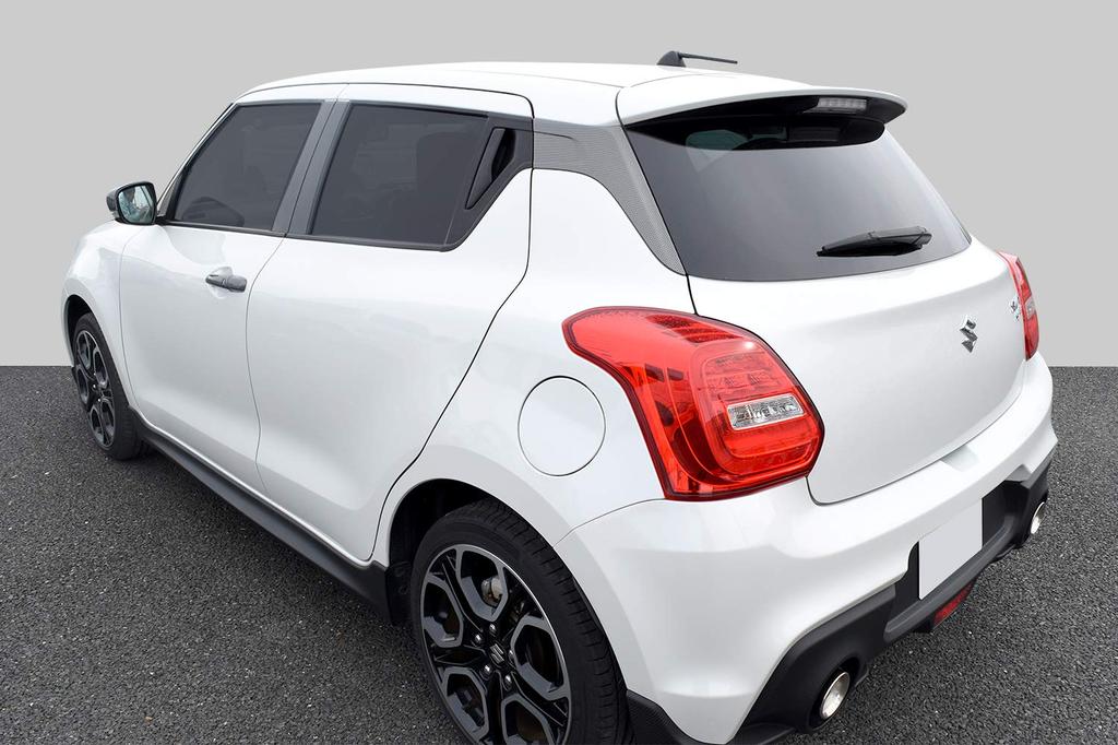 Панель задней стойки Suzuki Swift Sport SecondStage, под карбон, S012D1C
