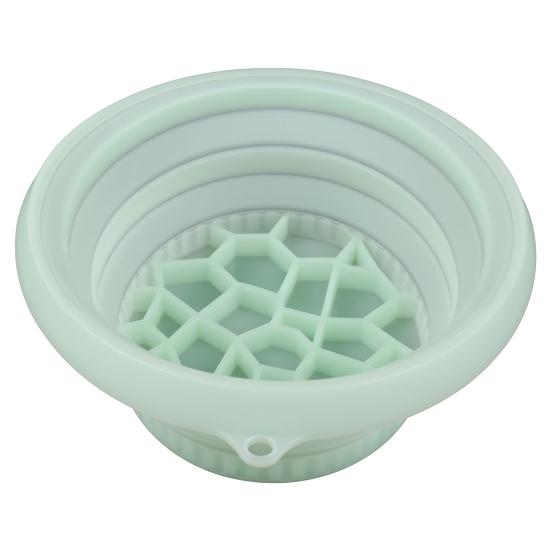 Портативная чаша для ледяной бани, складная конструкция, экологичная, многоразовая, эффективная, моющая, многоцелевая, силиконовая чаша для ледяной бани