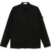 Значок Поло Рубашка с длинным рукавом Мужские рубашки Черный K1S1512000-15S0003-V0029