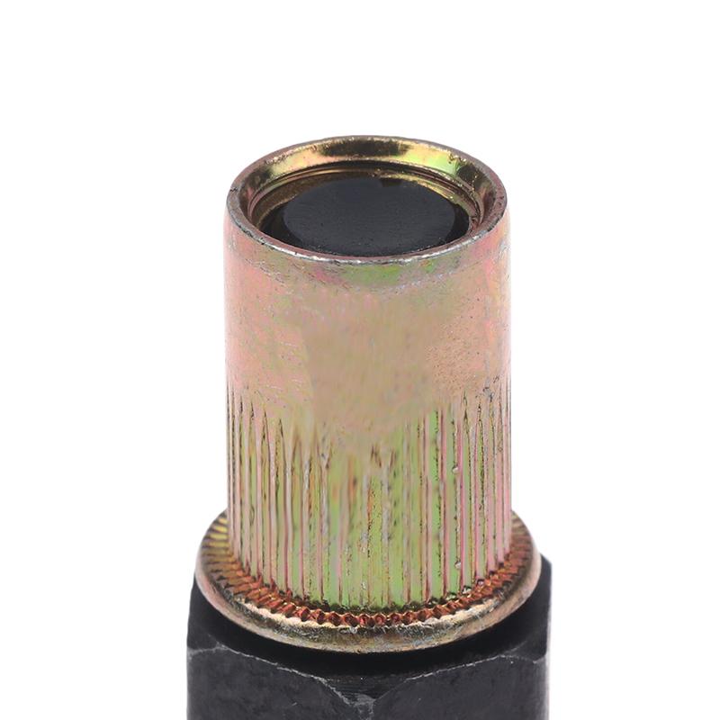 Набор ручного инструмента для заклепочных гаек 10 шт., ручной заклепочник с насадками для гаек M3-12 для самостоятельного ремонта и установки, простой в использовании аксессуар