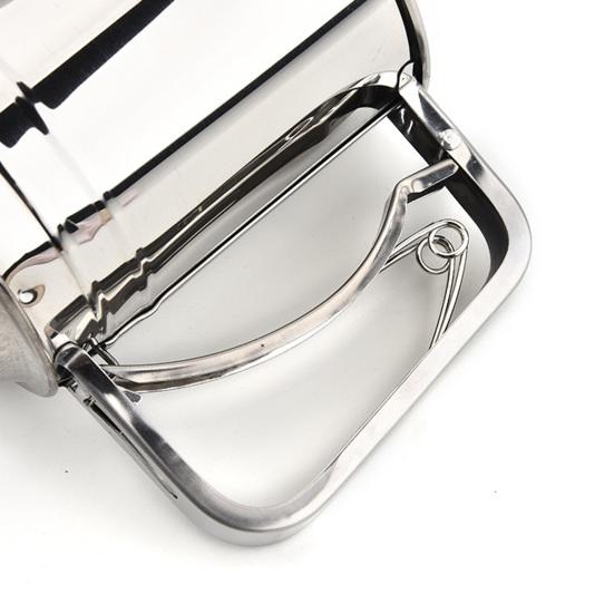 Сито для муки Сито для муки из нержавеющей стали Ручное сито для муки Двухслойное