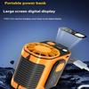 Waist-Mounted Fan Cooling High-Temperature For Outdoor Work Room Welding Site Portable Multifunctional Belt Fan Cool Clip Fan