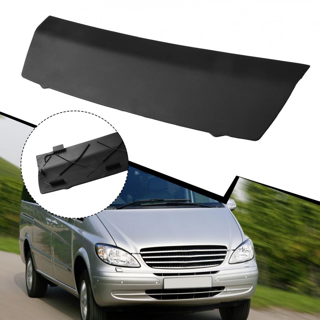 AC Filter Panel Cove Windshield Lower Black For Mercedes