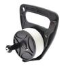 Scuba Diving Reel with Thumb Stopper and 150ft High Visibility Line Scuba Ratchet Dive Reel Finger Spool Easy To Use