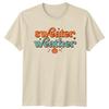 Sweater Weather TShirt Groovy Pumpkin Fall Harvest Thanksgiving