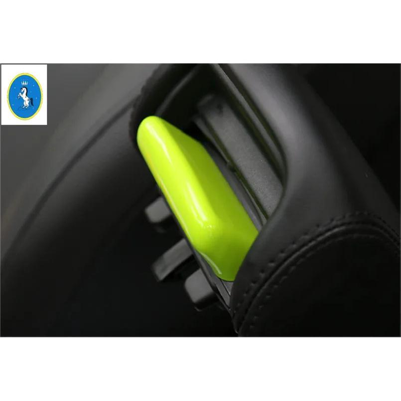 Yimaautotrims Auto Accessory Car Armrest Storage Box Button Switch Frame Cover Trim Fit For Jeep Renegade 2015 - ABS