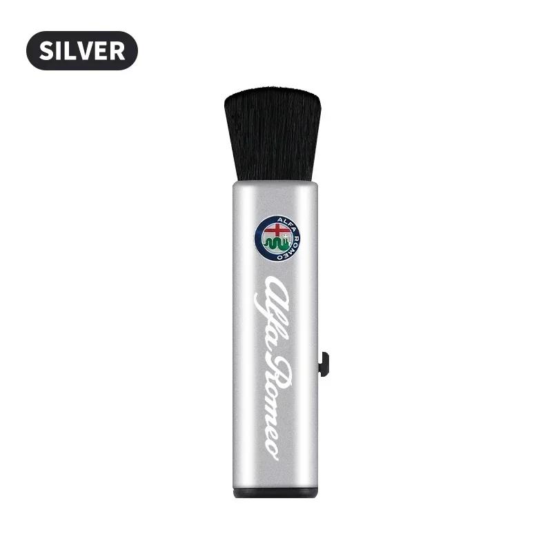 Car Telescopic Plastic Handle Wool Small Brush For Alfa Romeo 159 147 156 166 Giulietta Giulia Mito Stelvio Brera Spider