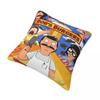Soft And Sweet Bedroom Bobs Funny B-Burgersdecoration Pillowcases Merch Pillow Covers Square Multiple Sizes