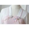 Dynasty Han Clothing Improved Chinese Dress Summer Female Student Embroidered Antique Ancient Costume Fairy High Waist Midsleeve Chiffon Long Skirt