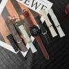 For Huawei Watch GT 5 41mm Adjustable Strap 18mm Glitter Leather Watch Band