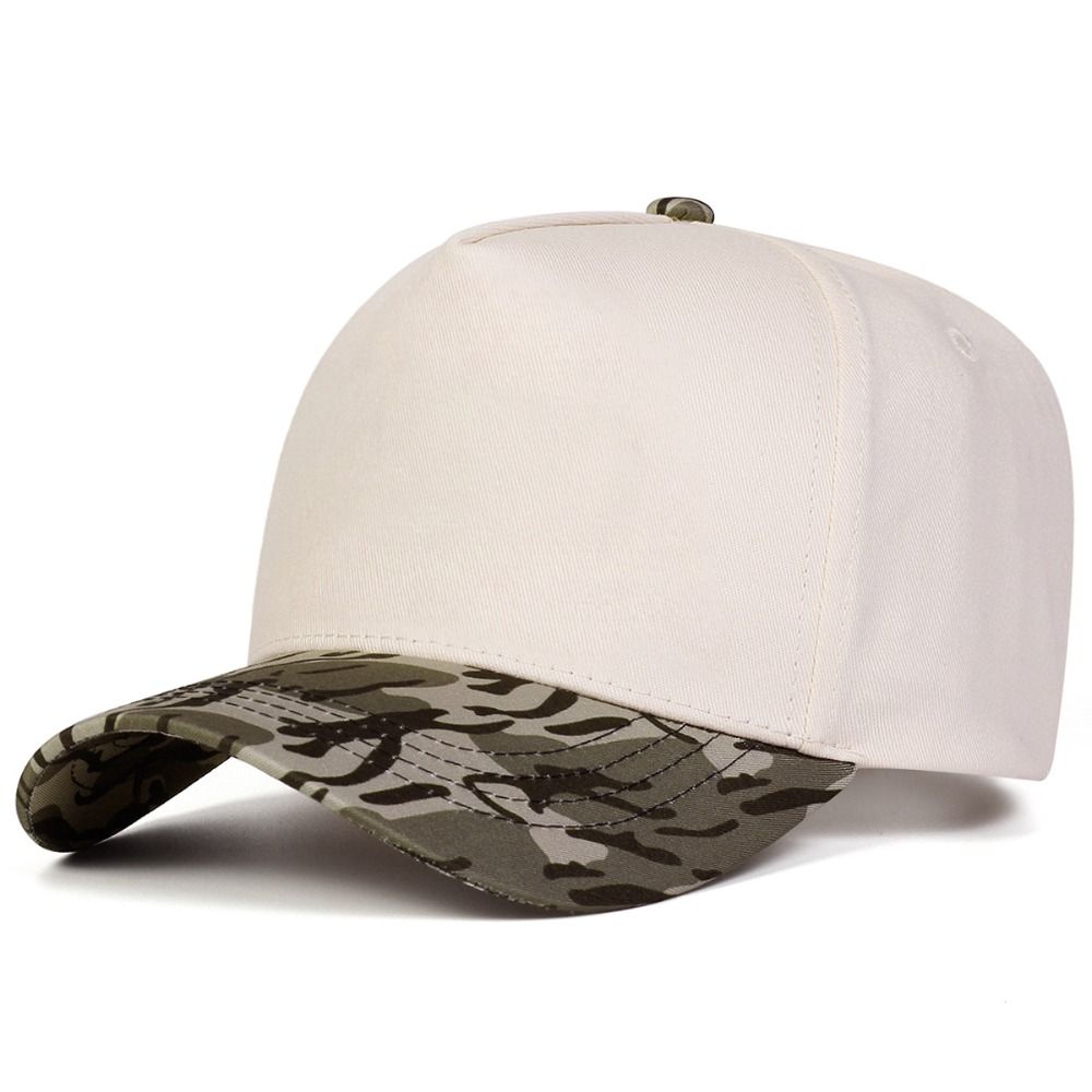 Two Tone Dad Hat Print Brim Trucker Hat Fashion Baseball Cap Outdoor Sports