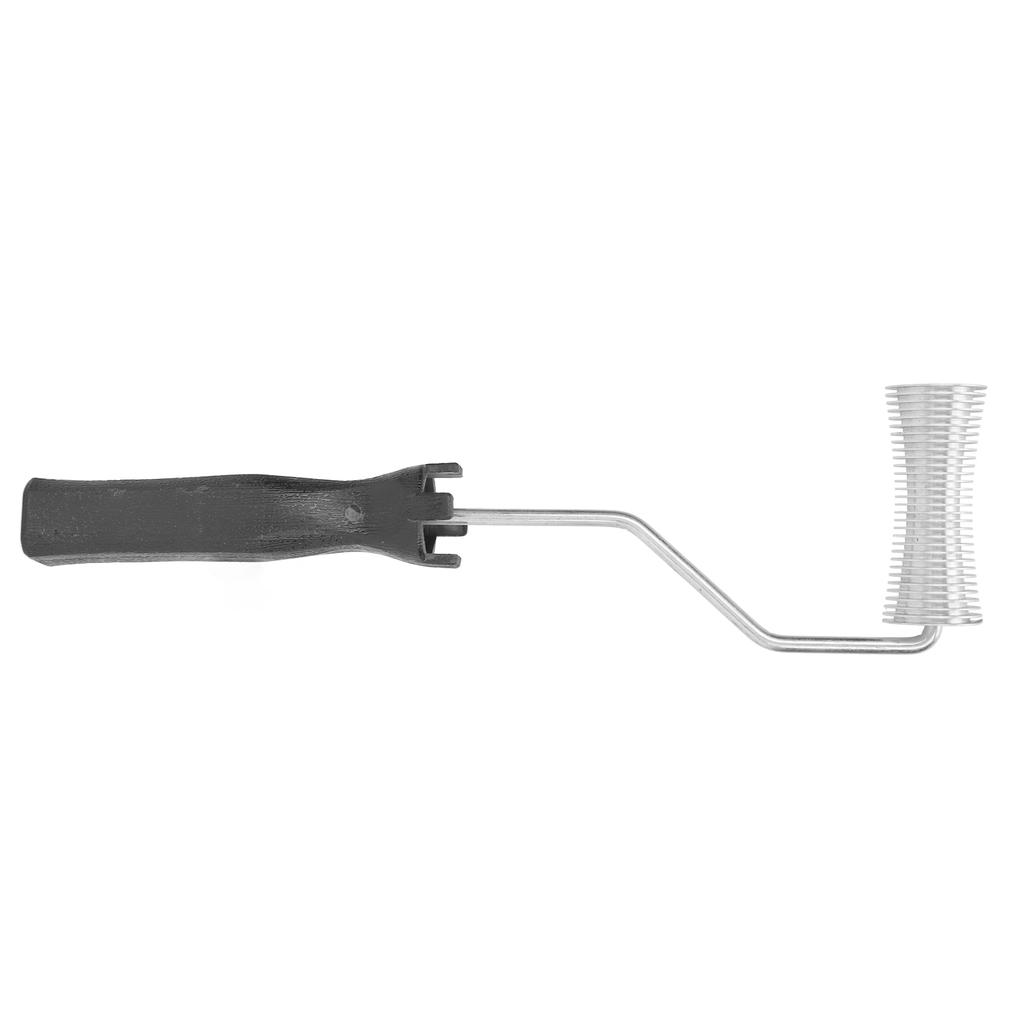 Fiberglass Roller Aluminum Alloy Fiberglass Resin Laminating Bubble Roller Tool 70mm Diameter