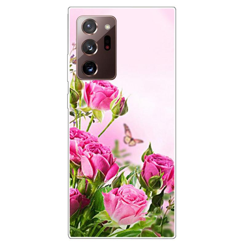 Мягкий чехол для Samsung Note 20 Ultra Чехол S20 FE TPU Принт Кошка Силиконовые чехлы для Samsung Galaxy Note20 M52 5G Funda Coque Прозрачный