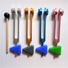 Aluminum Alloy Tuning Fork Medical Apason Colorful Tuning Forks 128Hz Therapeutic Diapason Chakras Musical Instrument Percussion