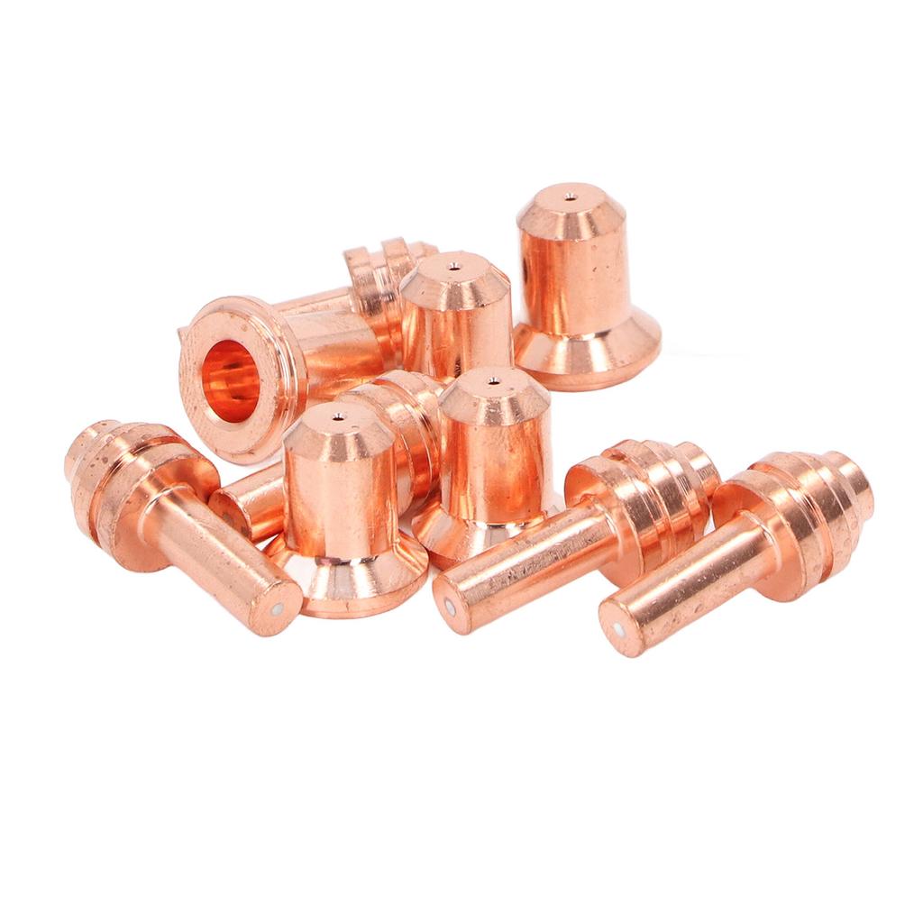 10 шт. Комплект сопла и электрода Латунь 176655 Электрод 176656 Наконечник сопла Расходные материалы для WSP?20027