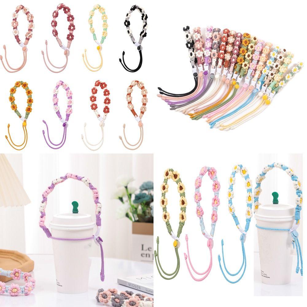 Handmade Water Bottle Handle Leakproof Coffee Mug Accessory for Coffee Milk Tea Cup