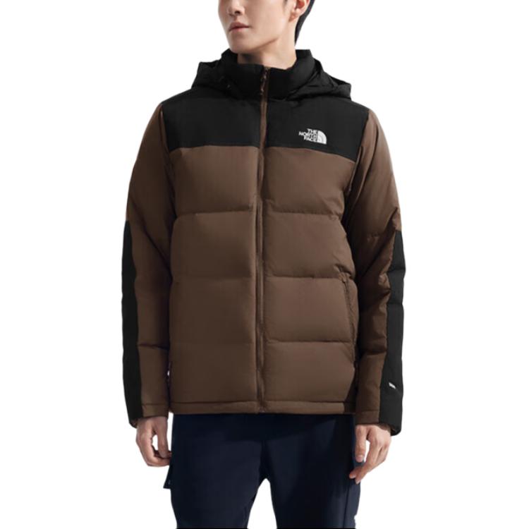 The North Face Мужская пуховая куртка коричневая NF0A4U82-5EX