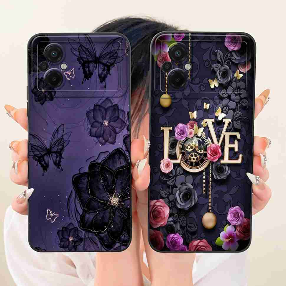 Для Xiaomi Poco M5 Чехол Милый Кот Книжка Мягкий Силиконовый Чехол для Телефона Для Xiaomi Poco M5 PocoM5 4G Задняя Крышка Capa