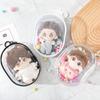 With Plush Ball Cotton Doll Display Bag PVC Cotton Doll Storage Bag  Doll Accessories