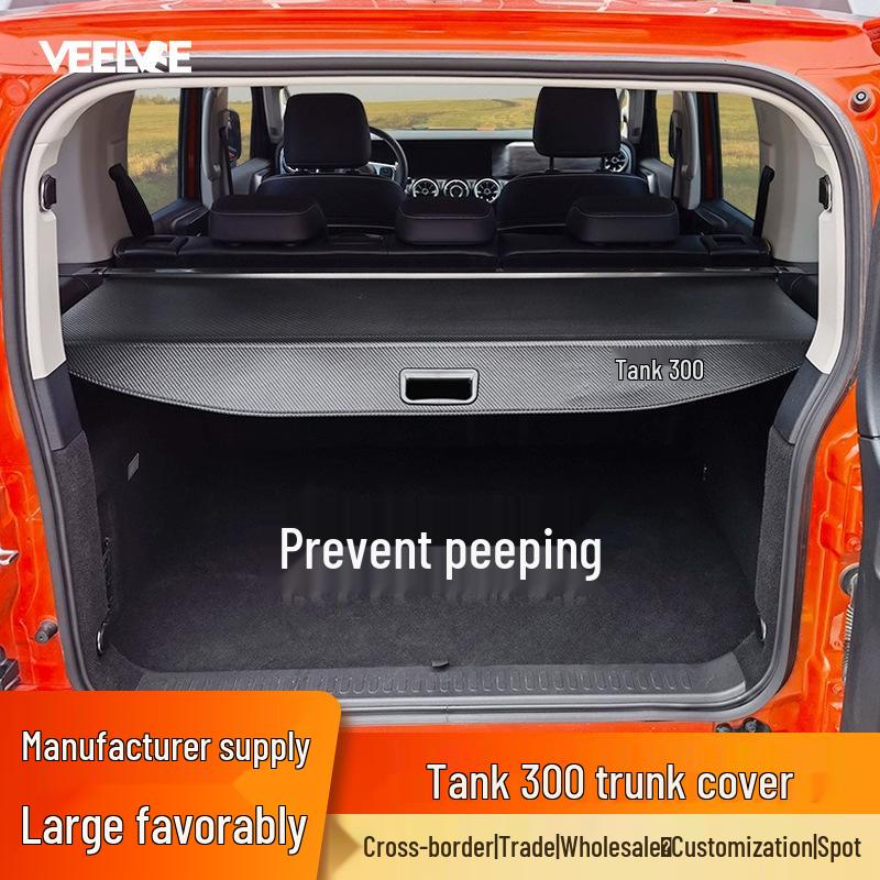 Wey Tank 300 Перегородка багажника: Внутренняя грузовая крышка и модификация для хранения