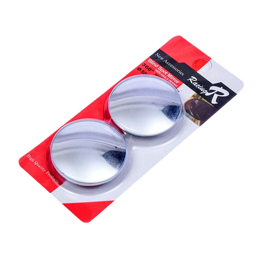 1Pair Blind Spot Mirror For Car Traffic Mirror Car Rear View Mirror 360 Degree Suck Cup Parking Assistant Convex Round Mirr X2Q5