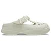 Crocs Удобные модные клоги 4 см женские белые