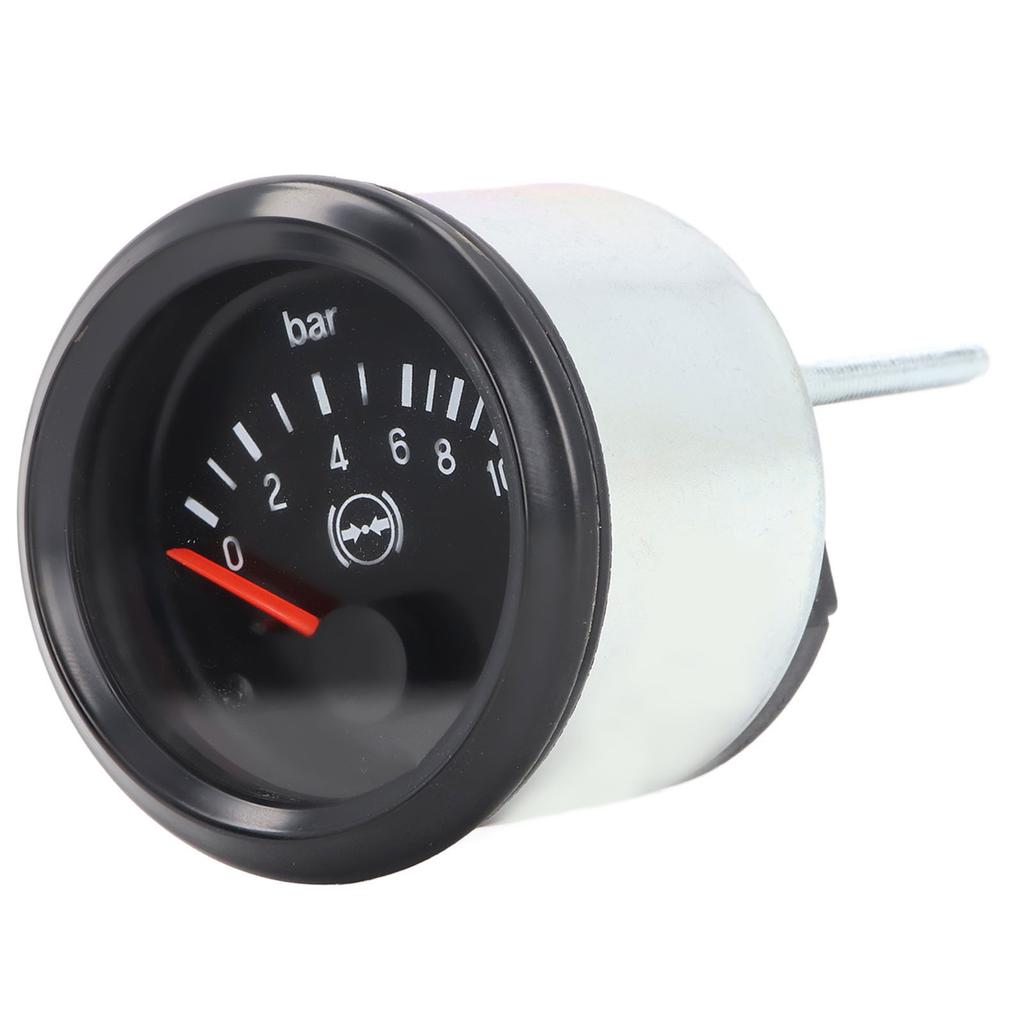 Air Pressure Gauge 0 to 10 Bar High Accuracy Sensitive Aluminum Alloy Air Suspension Gauge 12V 350‑030‑011